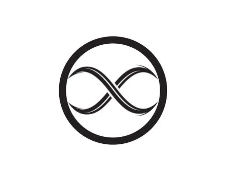 Infinity logo and symbol template icons vector Stock Illustration