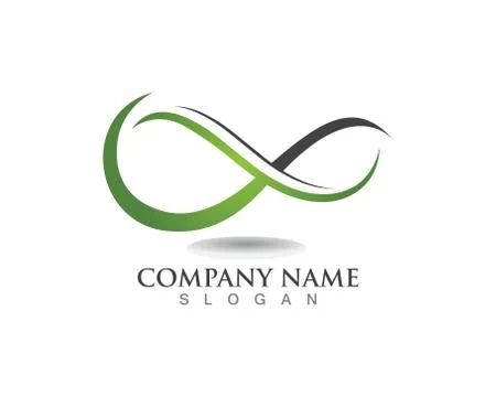 Infinity logo and symbol template icons vector Stock Illustration