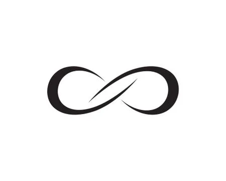 Infinity logo and symbol template icons vector Stock Illustration