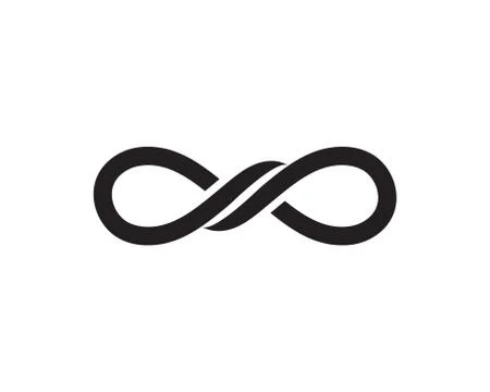 Infinity logo and symbol template icons vector Stock Illustration