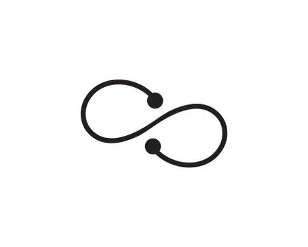 Infinity logo and symbol template icons vector Stock Illustration