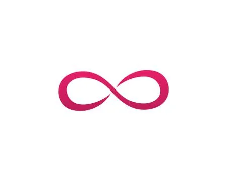 Infinity logo and symbol template icons イラスト素材