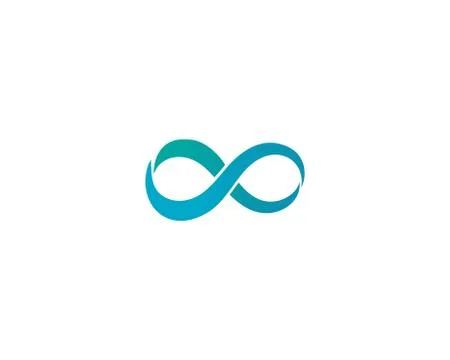 Infinity logo and symbol template icons イラスト素材