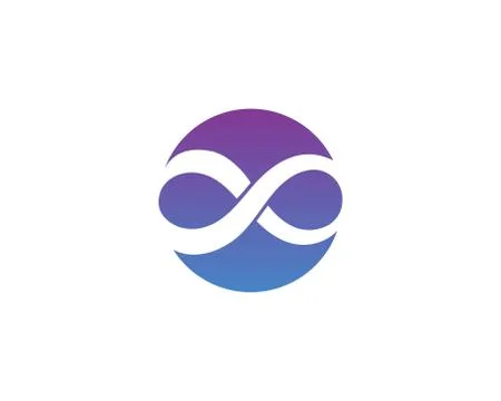 Infinity logo and symbol template icons イラスト素材