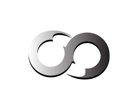 Infinity logo and symbol template icons app Illustrazione stock
