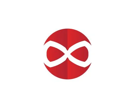 Infinity logo and symbol template icons app Illustrazione stock
