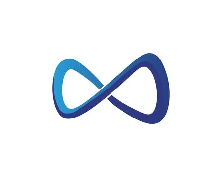 Infinity logo and symbol template icons app Stock Illustration