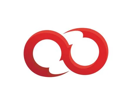 Infinity logo and symbol template icons app 스톡 일러스트