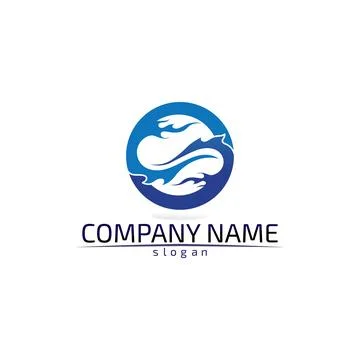 Infinity logo and symbol template icons app 스톡 일러스트