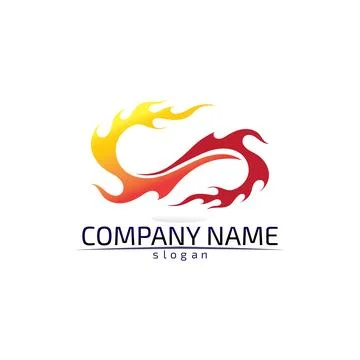 Infinity logo and symbol template icons app Stockillustratie