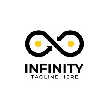Infinity logo design template イラスト素材