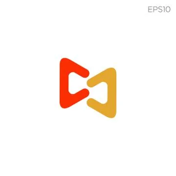 Infinity logo icon or symbol vector illustration Stock Illustration
