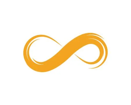 Infinity logo template design Stock Illustration