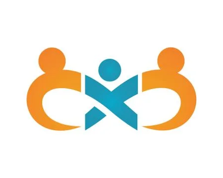 Infinity logo template Stock Illustration