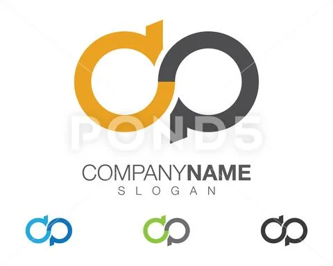 Infinity logo template Stock Illustration