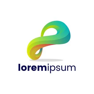 Infinity Logo Template Stock Illustration