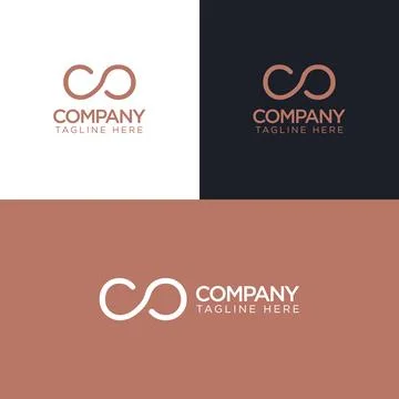 Infinity Loop Symbol Logo Icon Ilustración de archivo