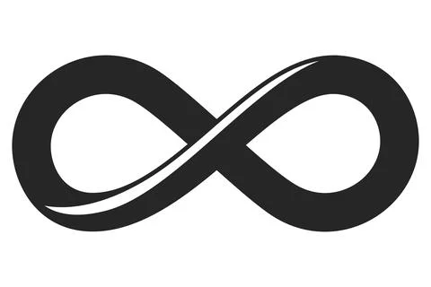 Infinity Loop Vector Symbol Stock Illustration
