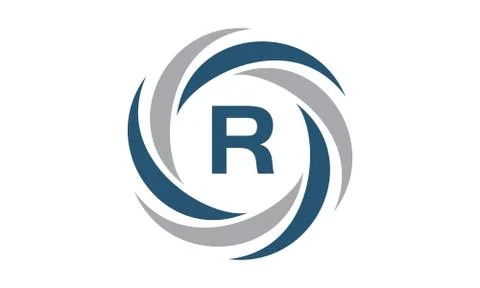 Infinity Motion Solution Initial R Stock Illustration