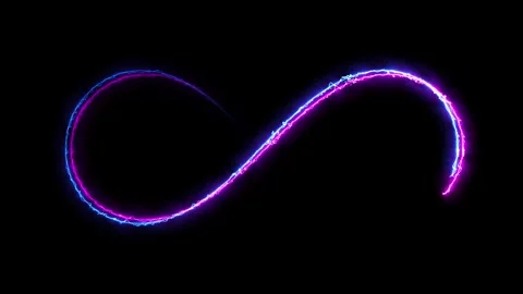 Infinity neon arc reactor looping animated icon infinity neon electricity b.. Stock Footage 308266200
