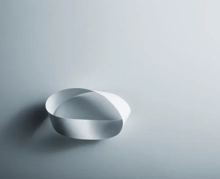 Infinity paper ring Stock Photos