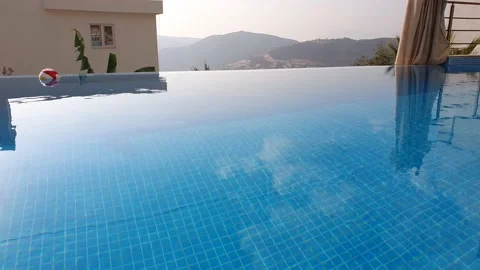 Infinity Pool Clear Vídeo Stock 230088766