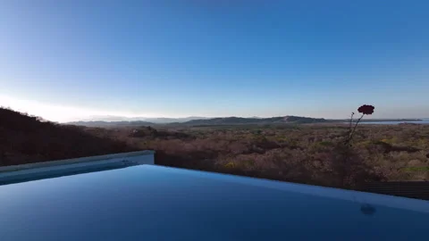 Infinity Pool Flyout Stock Footage 171482135