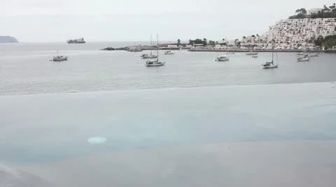 Infinity pool Stock Footage 11631990