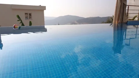 Infinity Pool Stock Footage 230088907