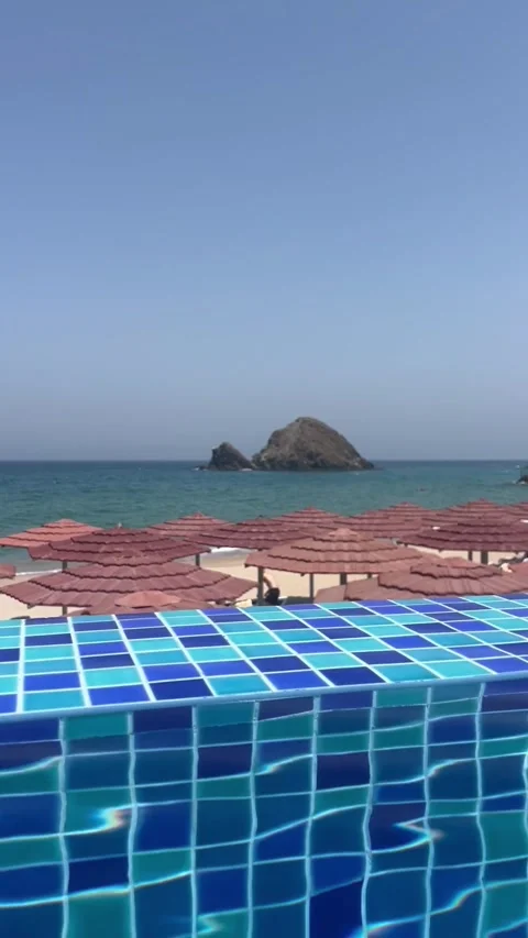 Infinity Pool Stock Footage 276595357