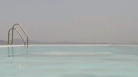 Infinity Pool walk Stock Footage 11825905