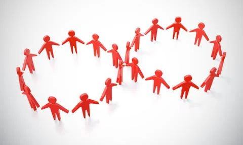 Infinity run Stock Illustration