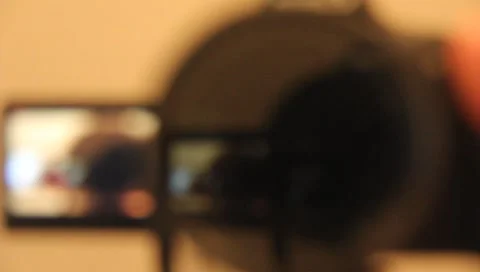 Infinity Shot Of Camera Zoom In And Out In Mirror 動画素材 7730945