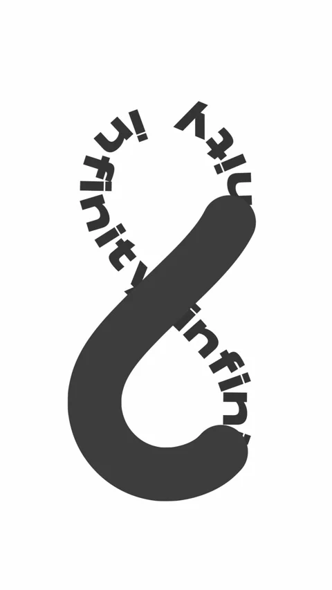 Infinity sign i Stock Footage 280018297