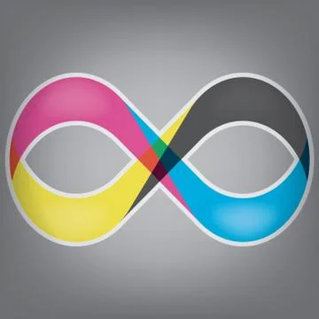 Infinity sign Stock Illustration