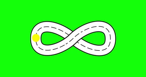 Green Infinity Symbol Stock Footage ~ Royalty Free Stock Videos | Pond5
