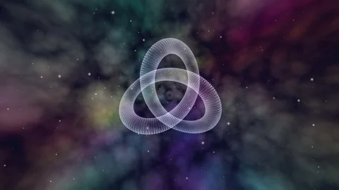Infinity in Space Loop Stock-Footage 78519046