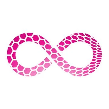 Infinity Symbol Design Stock Illustration