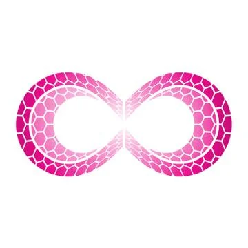 Infinity Symbol Design Illustrazione stock