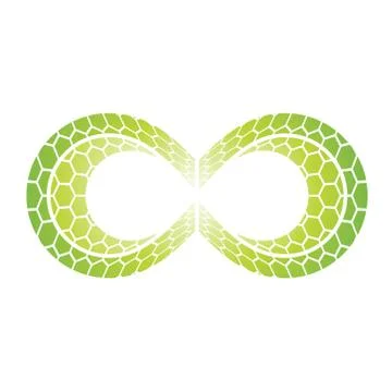 Infinity Symbol Design Illustrazione stock