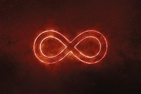 Infinity symbol, Eternal, Endless, Infinity sign Illustrazione stock