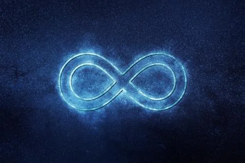 Infinity symbol, Eternal, Endless, Infinity sign Stock Illustration
