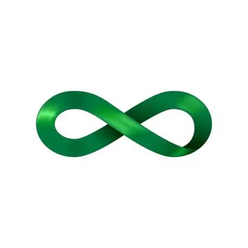 Infinity symbol, icon of endless seamless loop. Vector stock image. Sign of イラスト素材