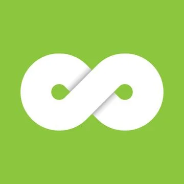 Infinity symbol icon. Representing the concept of infinite, limitless and Stock Illustration