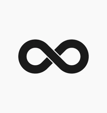 Infinity symbol icons vector illustration. Unlimited, limitless symbol, sign 스톡 일러스트
