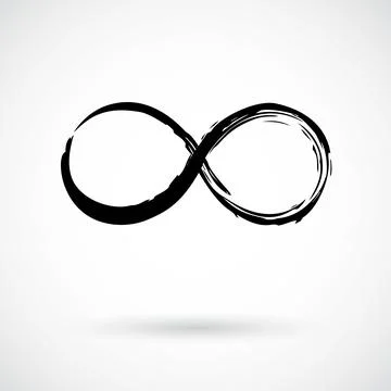 Infinity symbol icons vector illustration Stock Illustration