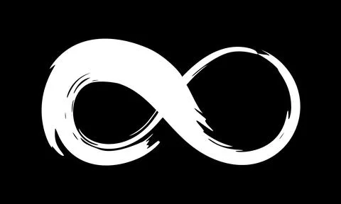 Infinity symbol icons vector illustration Stock Illustration