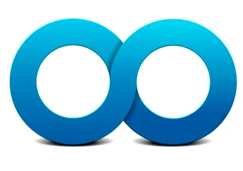 Infinity symbol Stock Illustration