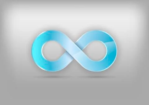 Infinity symbol Stock Illustration