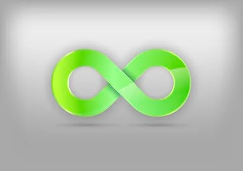 Infinity symbol Stock Illustration